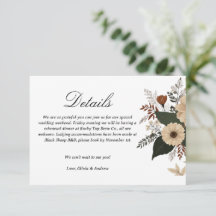 Elegant floral accents and a soft colour palette