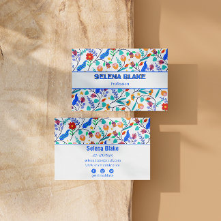 Elegant Floral Aesthetic | Modern & Stylish  Business Card