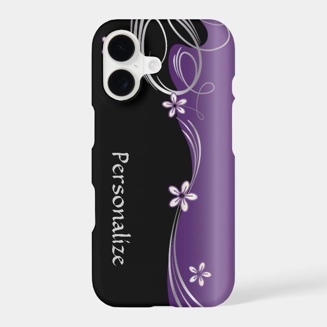 Elegant Floral | Amethyst (Back)