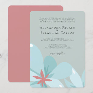 Elegant Floral Ampersand Collection Wedding