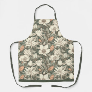 Elegant Floral  Apron