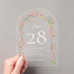 elegant floral Arch wedding Acrylic Table Number<br><div class="desc">Link Here To See Zazzle Review This Product https://www.youtube.com/watch?v=R1R26IzwDDg ***this design is part of a collection*** _______________________ this design template is fully editable and customisable by you the customer - click personalise further button if you wish to move, add, delete, or make significant changes to the design _______________________ *if you...</div>