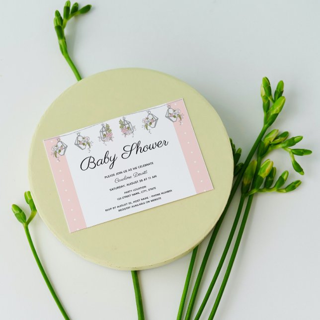 Elegant Floral Baby Shower Invitation (Creator Uploaded)