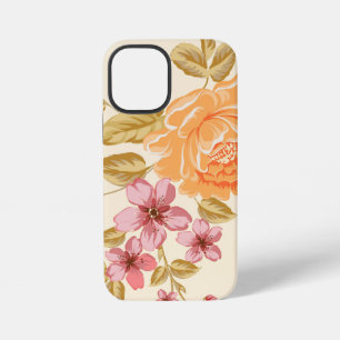 Elegant Floral Background iPhone 12 Mini Case