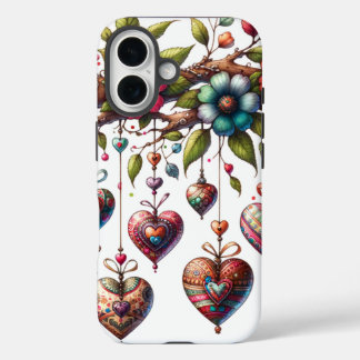 Elegant Floral Branch Sketch Phone Case