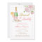 Elegant Floral Bridal Brunch and Bubbly Invitation