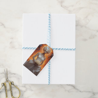 Elegant Floral Bride Wedding Collection Gift Tags