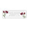 Elegant Floral | Burgundy Blush Geometric Frame