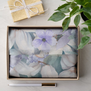 Elegant Floral & Butterflies Decoupage Tissue Paper