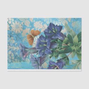 Elegant Floral Butterfly Tissue Paper