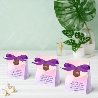 Elegant Floral Candle Business Card – FOREU Studio Favour Box