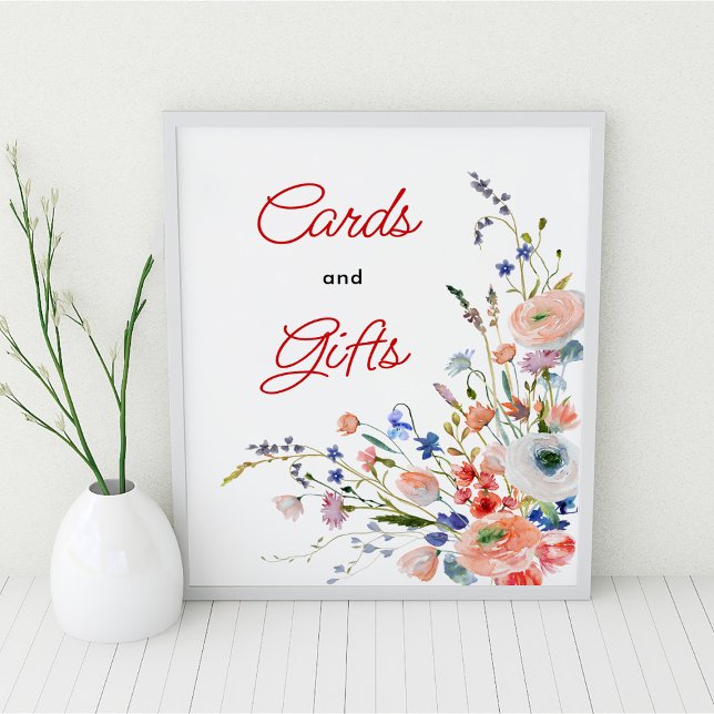 Elegant Floral Cards and Gift Poster (Creator Uploaded)