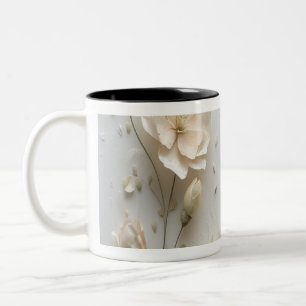 Elegant Floral Coffee Cup