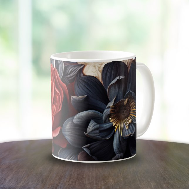 Elegant Floral Coffee Mug (Creator Uploaded)