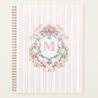 Elegant Floral Crest
