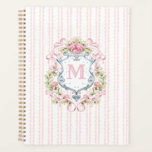 Elegant Floral Crest Planner