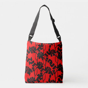 Elegant Floral Crossbody Bag