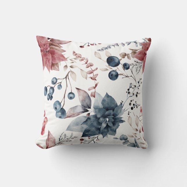 Elegant Floral   Cushion (Front)