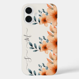Elegant Floral Custom iPhone / iPad case