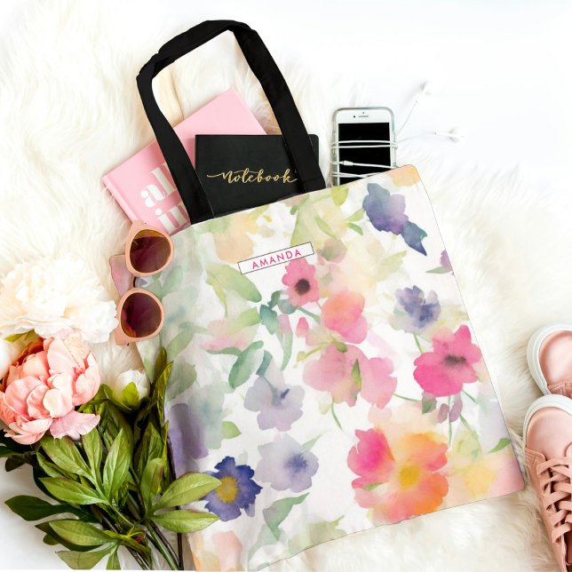  Elegant Floral Cute Trendy Chic Stylish Tote Bag (Creator Uploaded)