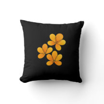 Elegant Floral Decorative Pillow – Cosy Home Accen