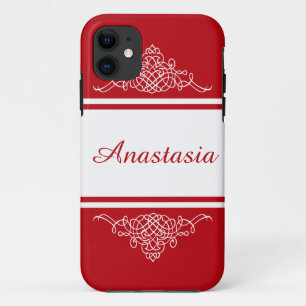 Elegant floral design iPhone 11 case