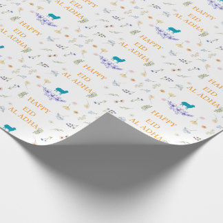 Elegant Floral Eid al-Adha  Wrapping Paper