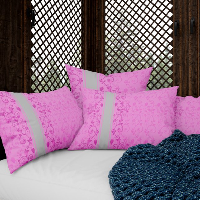 Elegant Floral Flower Pink  Pillowcase (Creator Uploaded)