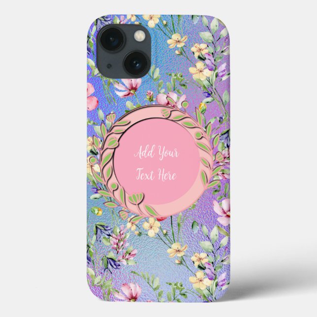 Elegant Floral Frame: for Every Occasion Case-Mate iPhone Case (Back)
