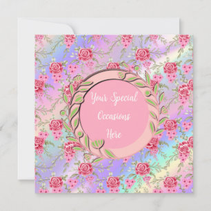 Elegant Floral Frame: for Every Occasion Invitation