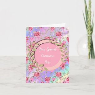 Elegant Floral Frame: for Every Occasion Invitation