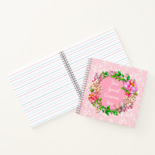 Elegant Floral Frame: for Every Occasion Notebook