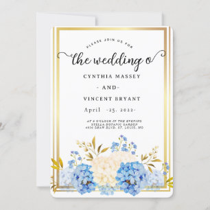 Elegant Floral Frame Invitation