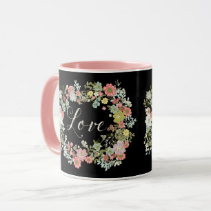 Elegant Floral Garden Beautiful Love Coffee Mug