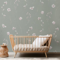 Elegant Floral Green 