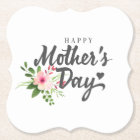 Elegant Floral Happy Mother's Day | Coaster