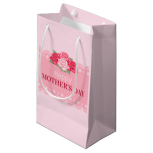 Elegant Floral Happy Mother's Day   Gift Bag