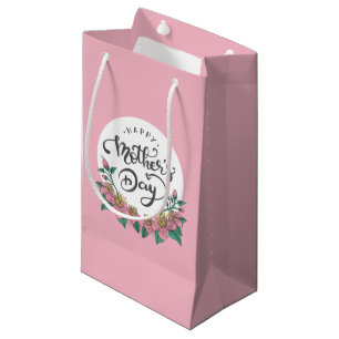 Elegant Floral Happy Mother's Day   Gift Bag