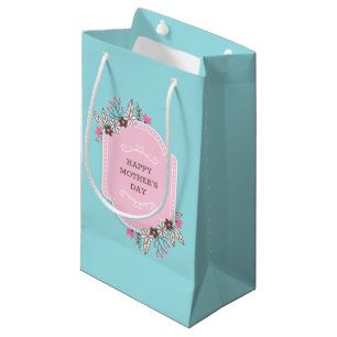 Elegant Floral Happy Mother's Day   Gift Bag