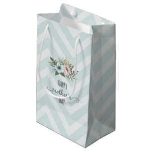 Elegant Floral Happy Mother's Day   Gift Bag