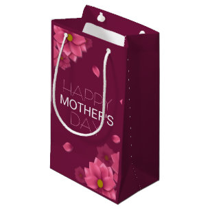 Elegant Floral Happy Mother's Day   Gift Bag