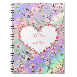 Elegant Floral Heart Frame: for Every Occasion Notebook