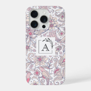 Elegant Floral iPhone 15 Pro Case for Her