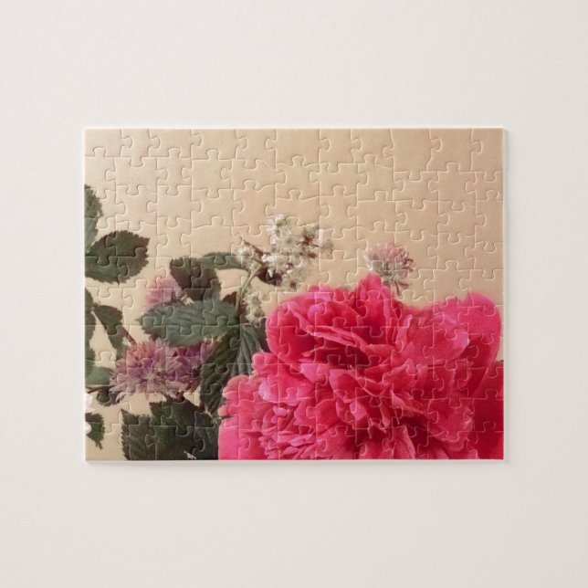 Elegant Floral Jigsaw Puzzle (Horizontal)
