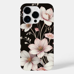 Elegant Floral Line Art Phone Case
