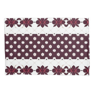 🌸 Elegant Floral Lotus Blossom Floral Serenity  Pillowcase