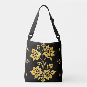 Elegant Floral Luxury Modern Collection Crossbody Bag