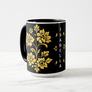 Elegant Floral Luxury Modern Collection Mug