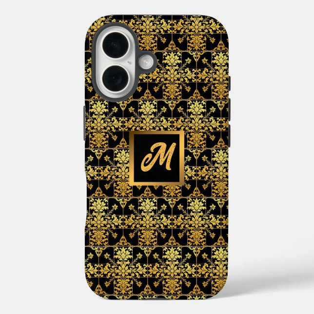 Elegant Floral Luxury Trendy Collection Case-Mate iPhone Case (Back)