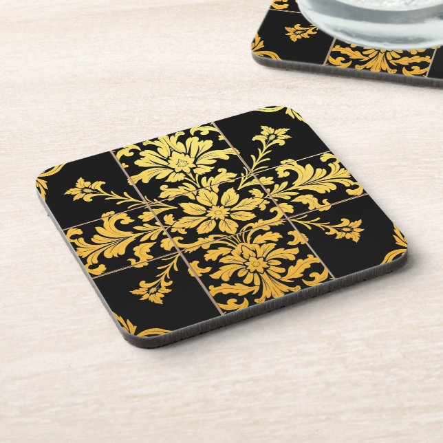 Elegant Floral Luxury Trendy Collection Coaster (Left Side)